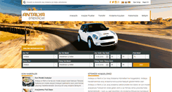 Desktop Screenshot of antalya07rentacar.com